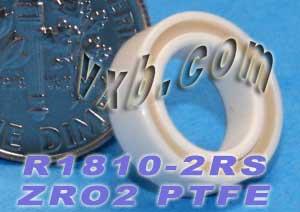 R1810-2RS Full Ceramic Bearing 5/16x1/2x5/32 inch ZrO2 Bearing - fast shipping 🇺🇸