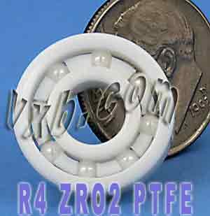 R4 Full Ceramic Bearing 1/4" x 5/8" x 0.196" - Miniature - fast shipping 🇺🇸