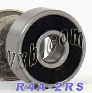 R4A-2RS Bearing 1/4" x 3/4" x 9/32" - Sealed - Miniature - fast shipping 🇺🇸