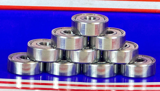 10-Pack R4AZZ Bearings 1/4" ID x 3/4" OD x 9/32" Width - Shielded - fast shipping 🇺🇸