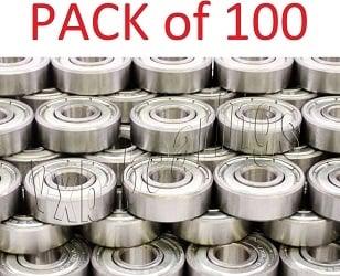 100-Pack R8ZZ-C3 QZY Ball Bearings - C3 Clearance - fast shipping 🇺🇸