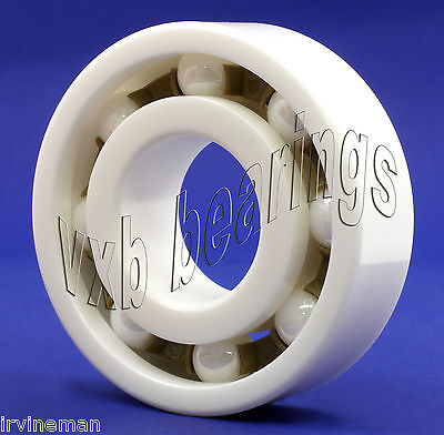 6205 Full Ceramic Open Bearing 25x52x15 ZrO2 PEEK - fast shipping 🇺🇸