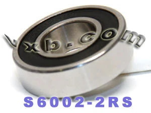 S6002-2RS Stainless Steel Bearing Sealed 15x32x9mm - fast shipping 🇺🇸