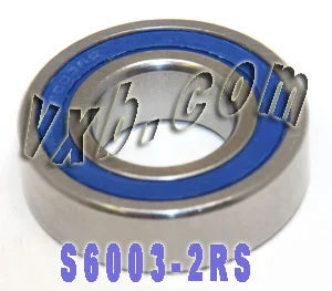 S6003-2RS Stainless Steel Bearing Sealed 17x35x10mm - fast shipping 🇺🇸