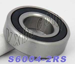S6004-2RS Stainless Steel Bearing 20x42x12mm Sealed - fast shipping 🇺🇸