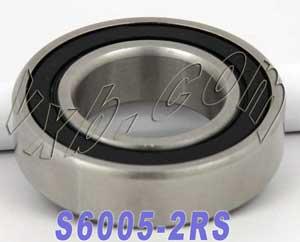 S6005-2RS Stainless Steel Bearing 25x47x12 Sealed - fast shipping 🇺🇸