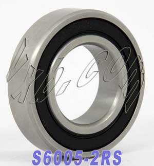 S6005-2RS Stainless Steel Bearing 25x47x12 Sealed - fast shipping 🇺🇸