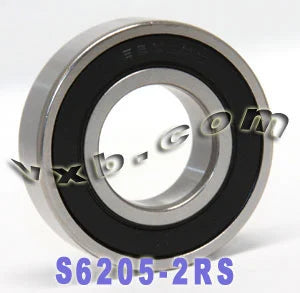 Stainless Steel 6205-2RS Sealed Bearing 25x52x15mm - fast shipping 🇺🇸