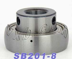 SB201-8 Bearing 1/2" Bore Insert Mounted Bearing - fast shipping 🇺🇸