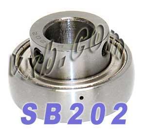 SB202 Ball Bearing Insert 15mm ID - 40mm OD - Set Screw Locking - fast shipping 🇺🇸