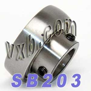 SB203 Bearing 17mm Bore Insert Mounted Ball Bearing - fast shipping 🇺🇸