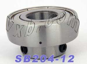 SB204-12 Bearing 3/4 inch Bore Insert Mounted Bearing - fast shipping 🇺🇸