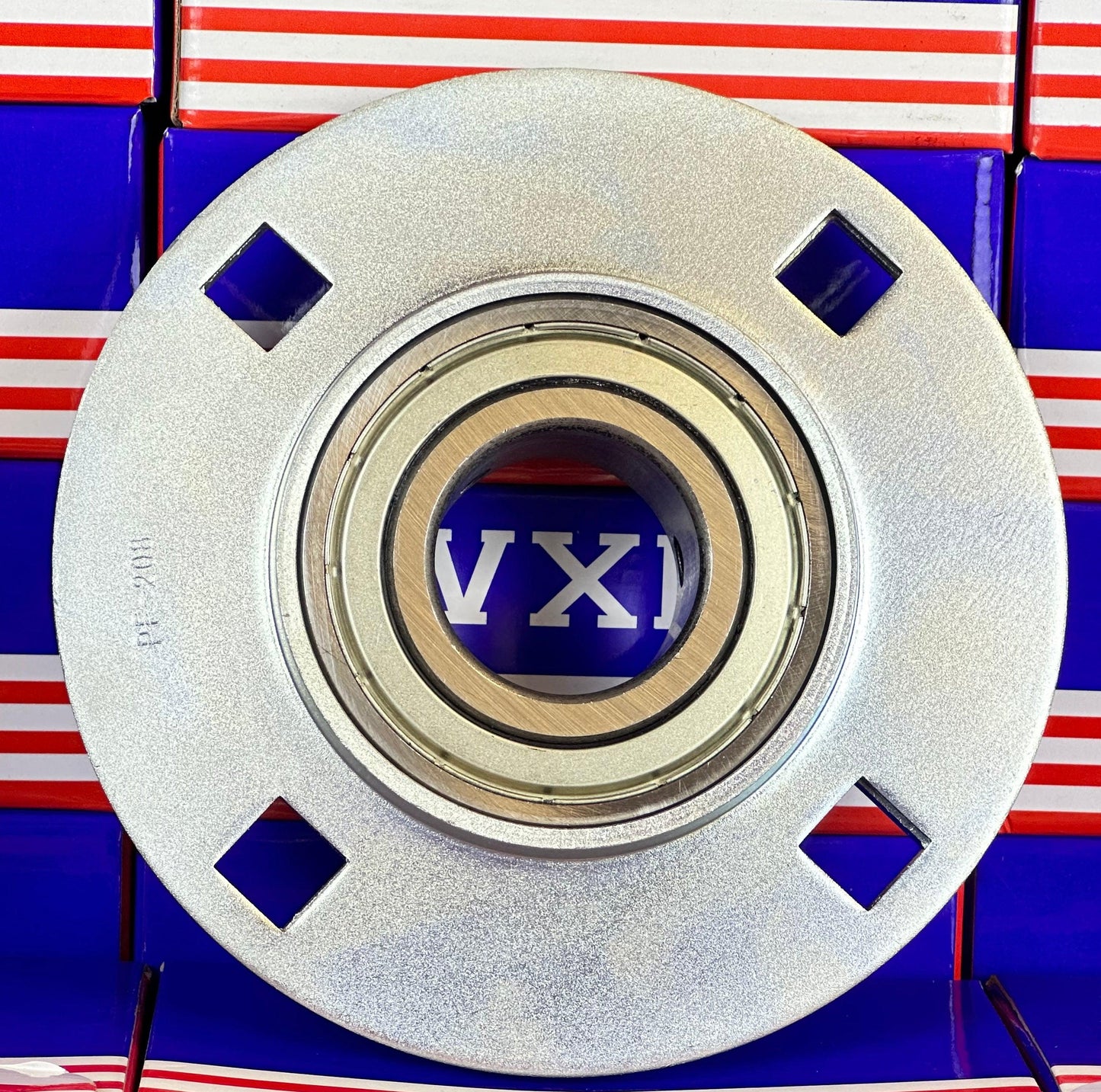SBPF208-24 Pressed Steel Housing Bearing 4-Bolt Flanged Mounted - fast shipping 🇺🇸