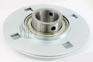 SBPF208-24 Pressed Steel Housing Bearing 4-Bolt Flanged Mounted - fast shipping 🇺🇸