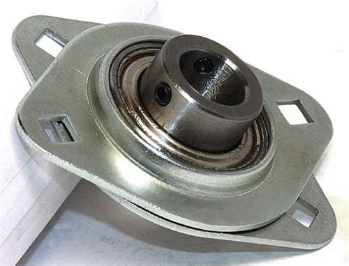 SBPFL201 12mm Stamped oval 2-Bolt Flanged Mounted Bearing - fast shipping 🇺🇸