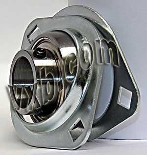SBPFL207-23 Pressed Steel Bearing 2-Bolt 1 7/16 inch Flanged Mounted - fast shipping 🇺🇸