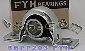SBPP203 FYH Bearing 17mm Steel pillow type Mounted Bearing - fast shipping 🇺🇸
