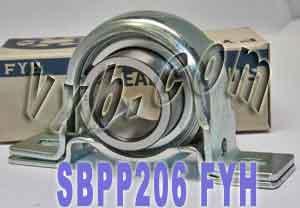 SBPP206 FYH Bearing 30mm Steel pillow type Mounted Bearing - fast shipping 🇺🇸