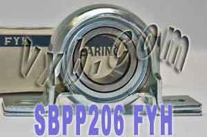 SBPP206 FYH Bearing 30mm Steel pillow type Mounted Bearing - fast shipping 🇺🇸