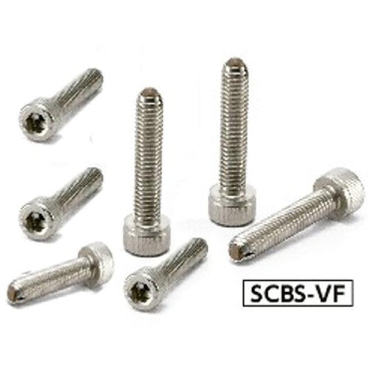 SCBS-M5-12-VF NBK Clamping Cap Vacuum Vented Screws - flat ball for Vacuum Devices Made in Japan - fast shipping 🇺🇸