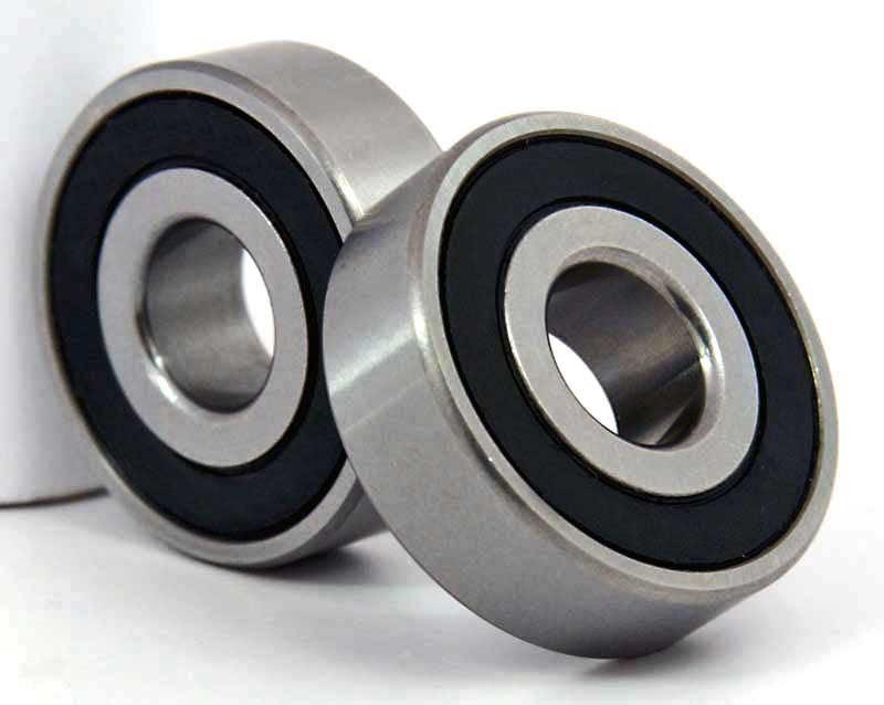 2-Pack 6202-1/2-2RS Sealed Ball Bearings ID Bore 1/2" x OD 35mm x 11mm - fast shipping 🇺🇸