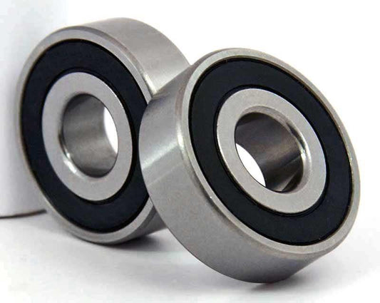 2-Pack 6202-1/2-2RS Sealed Ball Bearings ID Bore 1/2" x OD 35mm x 11mm - fast shipping 🇺🇸