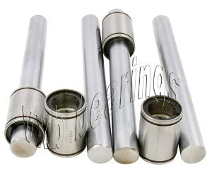 4-Pack 16mm Linear guide Shaft + Ball Bearings for Stamping Forming Dies Parts - fast shipping 🇺🇸