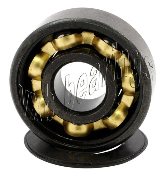 8-Pack 608B-2RS Skateboard Sealed Bearings - Bronze Cage & Black Seals 8x22x7mm - fast shipping 🇺🇸