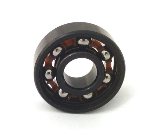 8-Pack Skateboard Chrome Steel Open Ball Bearings - Nylon Cage 8x22x7mm - fast shipping 🇺🇸
