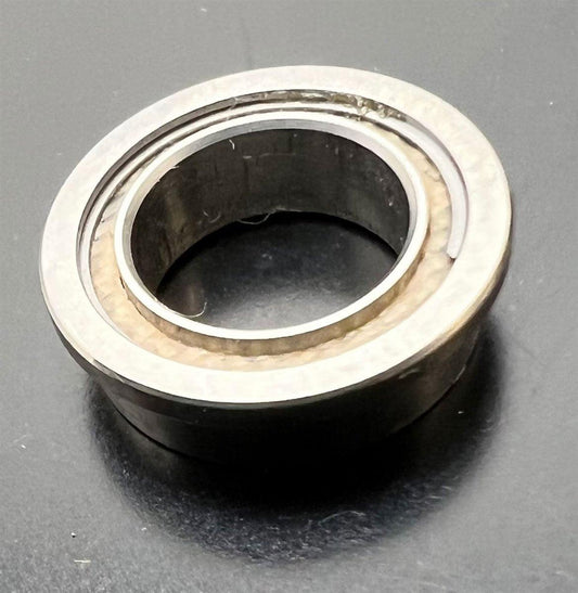 SFR168TT Stainless Steel Flanged Bearing With PTFE Seals 1/4" x 3/8" x 1/8" Bearing - fast shipping 🇺🇸