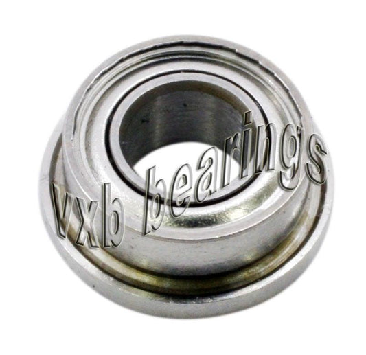 SFR2ZZ ABEC3 OIL Flanged Stainless Steel Bearing 1/8" x 3/8" x 5/32" - fast shipping 🇺🇸