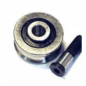 SG15 + M5x18 Screw U-Groove Sealed Track Ball Bearing - fast shipping 🇺🇸