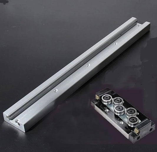 SGR15 2' feet Compact Linear Motion Guide Rail 2 Feet Long + SGB15UU-5 Bearing Block - fast shipping 🇺🇸