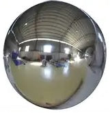 Inflatable Decoration Sphere 60cm Silver Mirror Finish - fast shipping 🇺🇸