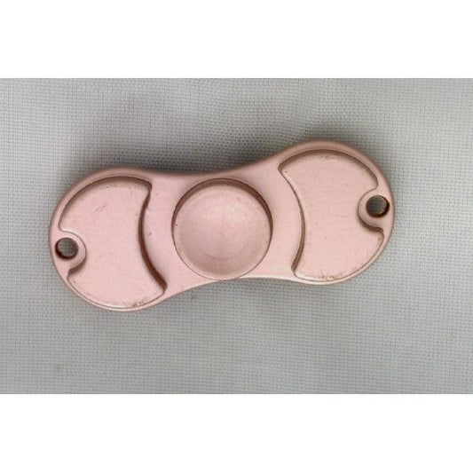Small Pink Aluminum Dual Fidget Hand Spinner Toy 42Q - fast shipping 🇺🇸