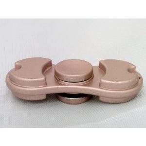 Small Pink Aluminum Dual Fidget Hand Spinner Toy 42Q - fast shipping 🇺🇸