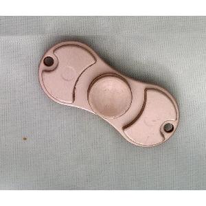 Small Pink Aluminum Dual Fidget Hand Spinner Toy 42Q - fast shipping 🇺🇸
