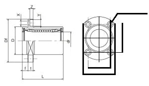 SMT20GWUUE NB 20mm Slide Bush Bushings Miniature Motion Linear Bearing - fast shipping 🇺🇸