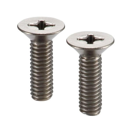 SNFT-M3-6 NBK Cross Recessed Flat Head Machine Vacuum Vented Screws - Titanium- Made in Japan - fast shipping 🇺🇸