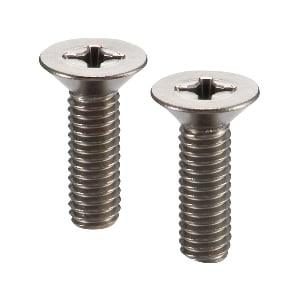 SNFT-M4-10 NBK Cross Recessed Flat Head Machine Vacuum Vented Screws - Titanium- Made in Japan - fast shipping 🇺🇸