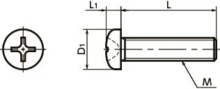 SNPT-M3-8 NBK Cross Recessed Pan Head Machine Screws - Titanium- Made in Japan - fast shipping 🇺🇸