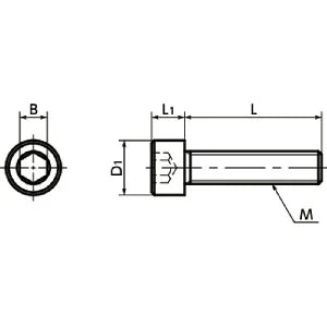 SNSMN-M5-10 NBK Hex Socket Head Cap Screws (Monel 400 equiv.)- Made in Japan - fast shipping 🇺🇸