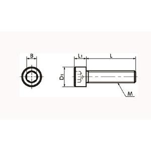 SNSS-M10-25-TF NBK Hex Socket Head Cap Screws - Teflon® Coating One Screw Made in Japan - fast shipping 🇺🇸