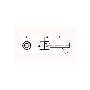 SNSS-M4-6-TF NBK Hex Socket Head Cap Screws - Teflon® Coating One Screw Made in Japan - fast shipping 🇺🇸