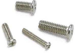 SNZ-M2-2.5-TBZ-NBK 2.5mm Length Pan Head Machine Screws for Precision Instruments - fast shipping 🇺🇸