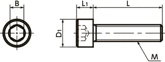 SPA-M5-15-C NBK Plastic Screw - Socket Head Cap Screws - RENY Pack of 20 Screws - Made in Japan - fast shipping 🇺🇸