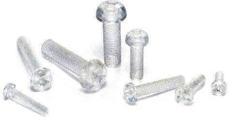 SPC-M1.7-4-P NBK Plastic Cross Recessed Pan Head Machine Screws - fast shipping 🇺🇸
