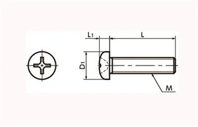 SPE-M5-10-P NBK Plastic Screws - Cross Recessed Pan Head Machine Screws - PEEK 10-Pack Screws - Made in Japan - fast shipping 🇺🇸