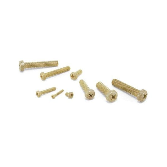 SPS-M2-8-P NBK Plastic Screw - Cross Recessed Pan Head Machine Screws - PPS Pack of 20 Screws - Made in Japan - fast shipping 🇺🇸