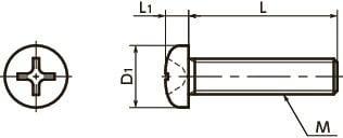 SPS-M3-8-P 8mm Cross Recessed Pan Head Machine Screws, Pack of 20 - fast shipping 🇺🇸